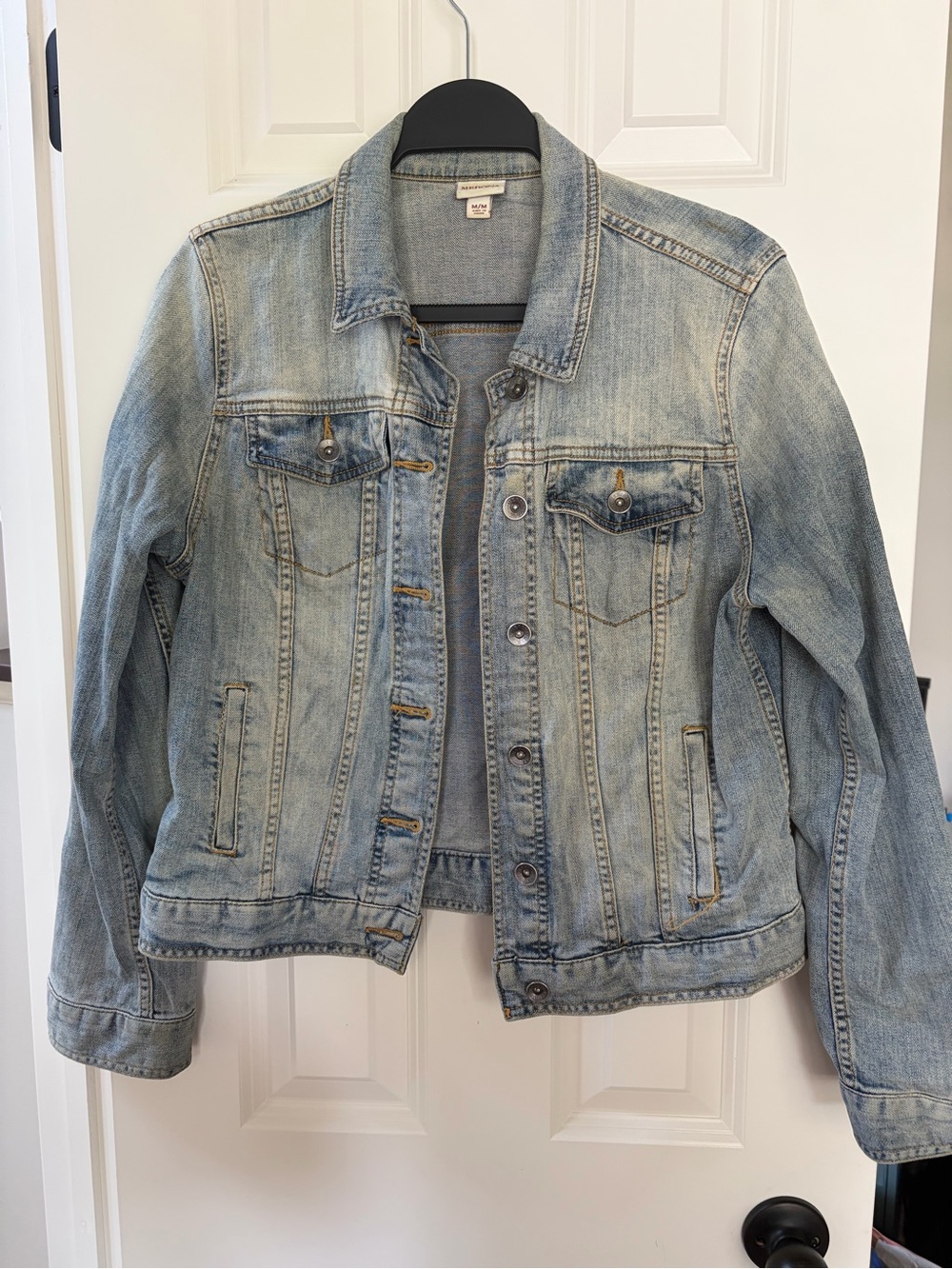 Merona Light Blue Denim Jean Jacket medium